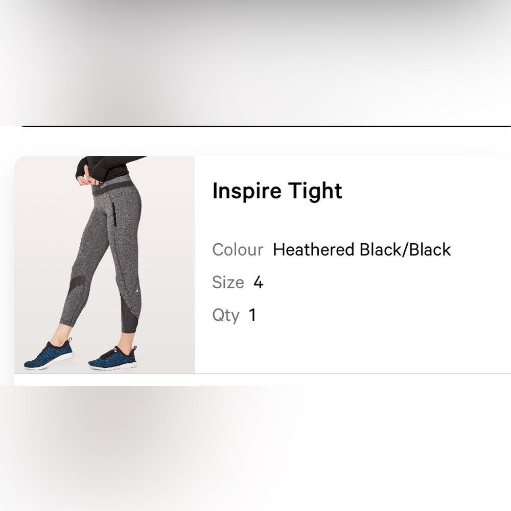Lululemon Inspire Tight Leggings